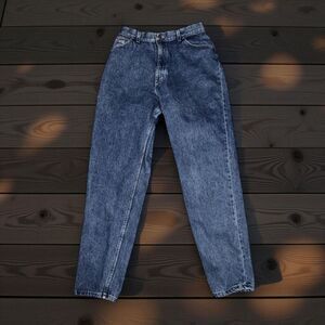 Vintage Wrangler High Waist Tapered Mom Jeans Size 29x32 #142